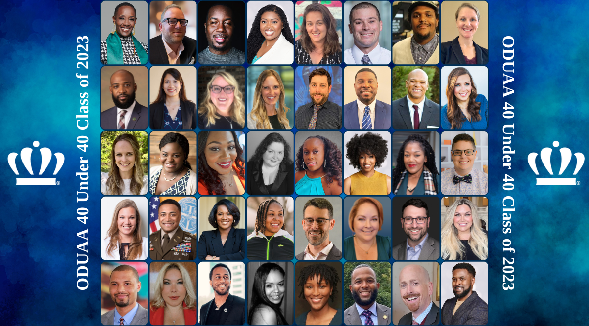 ODU Alumni Association Announces 40 Under 40 Class of 2023 Old